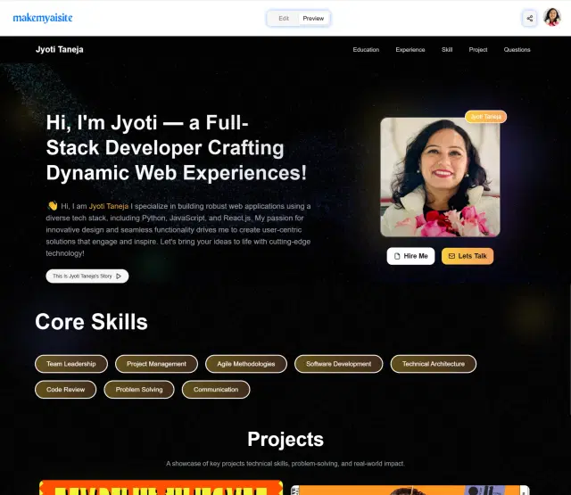 Generated Portfolio 1